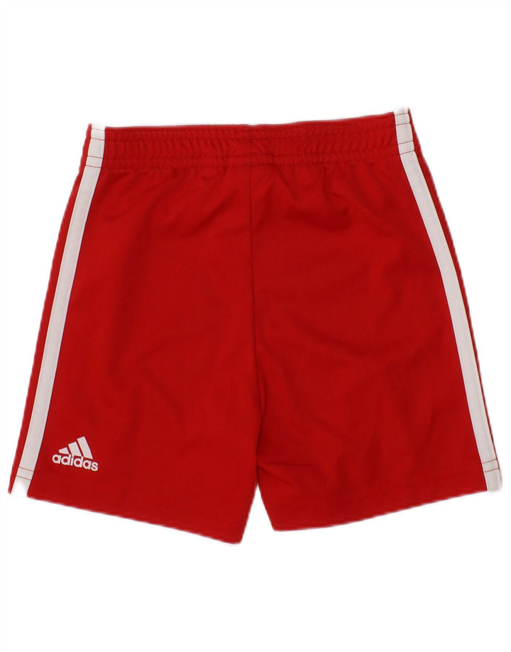 Pantaloncini sportivi Adidas da neonato Liverpool Graphic 6-9 mesi in poliestere rosso