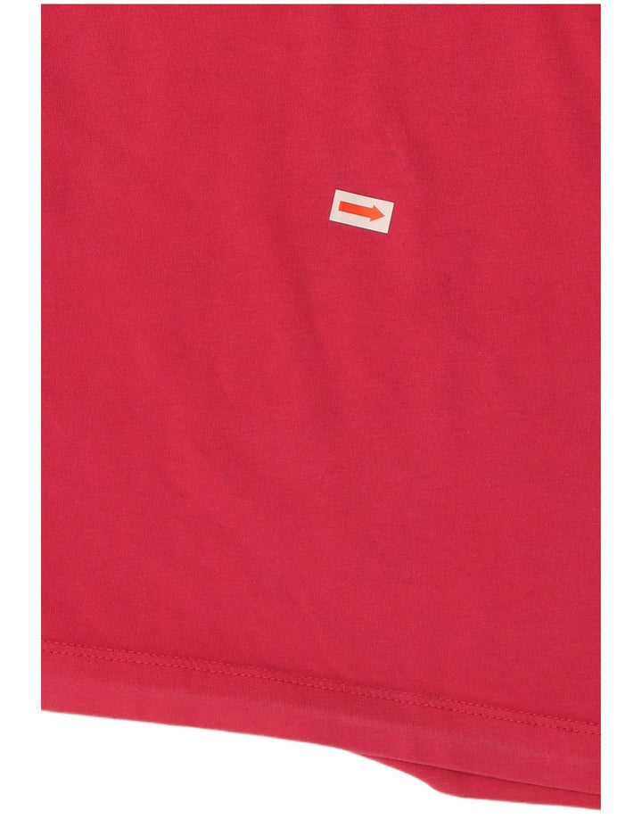 T-shirt da uomo NIKE Top Small in cotone rosa