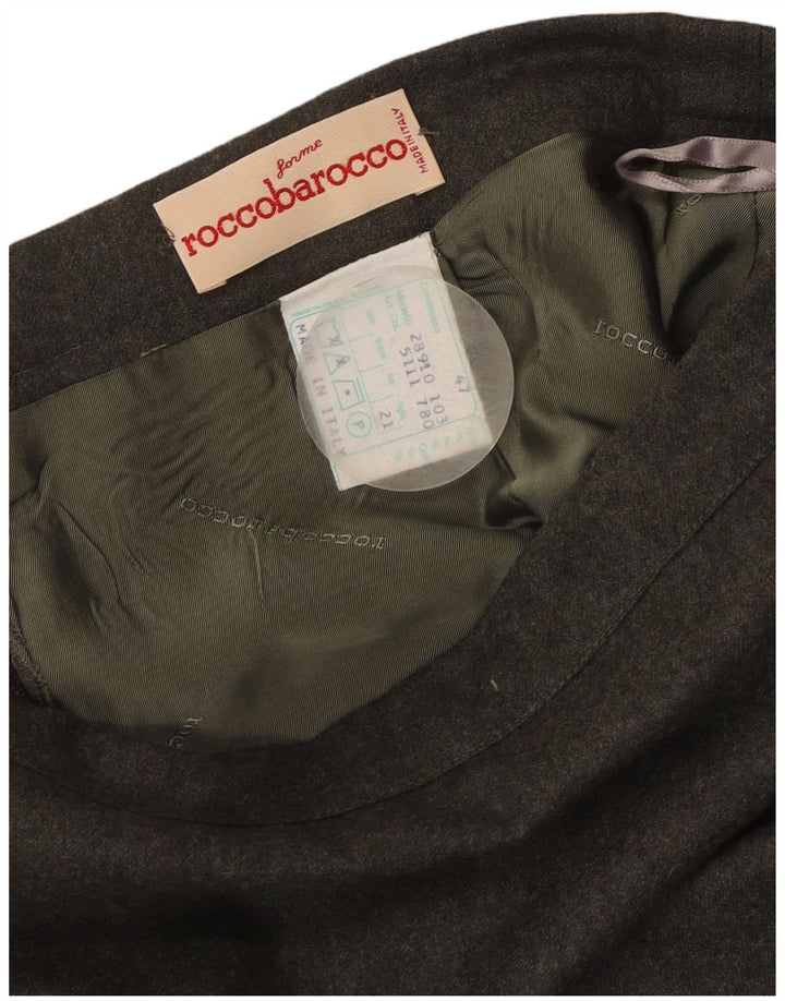 Gonna dritta da donna Roccobarocco IT 47 Large W34 Grigia