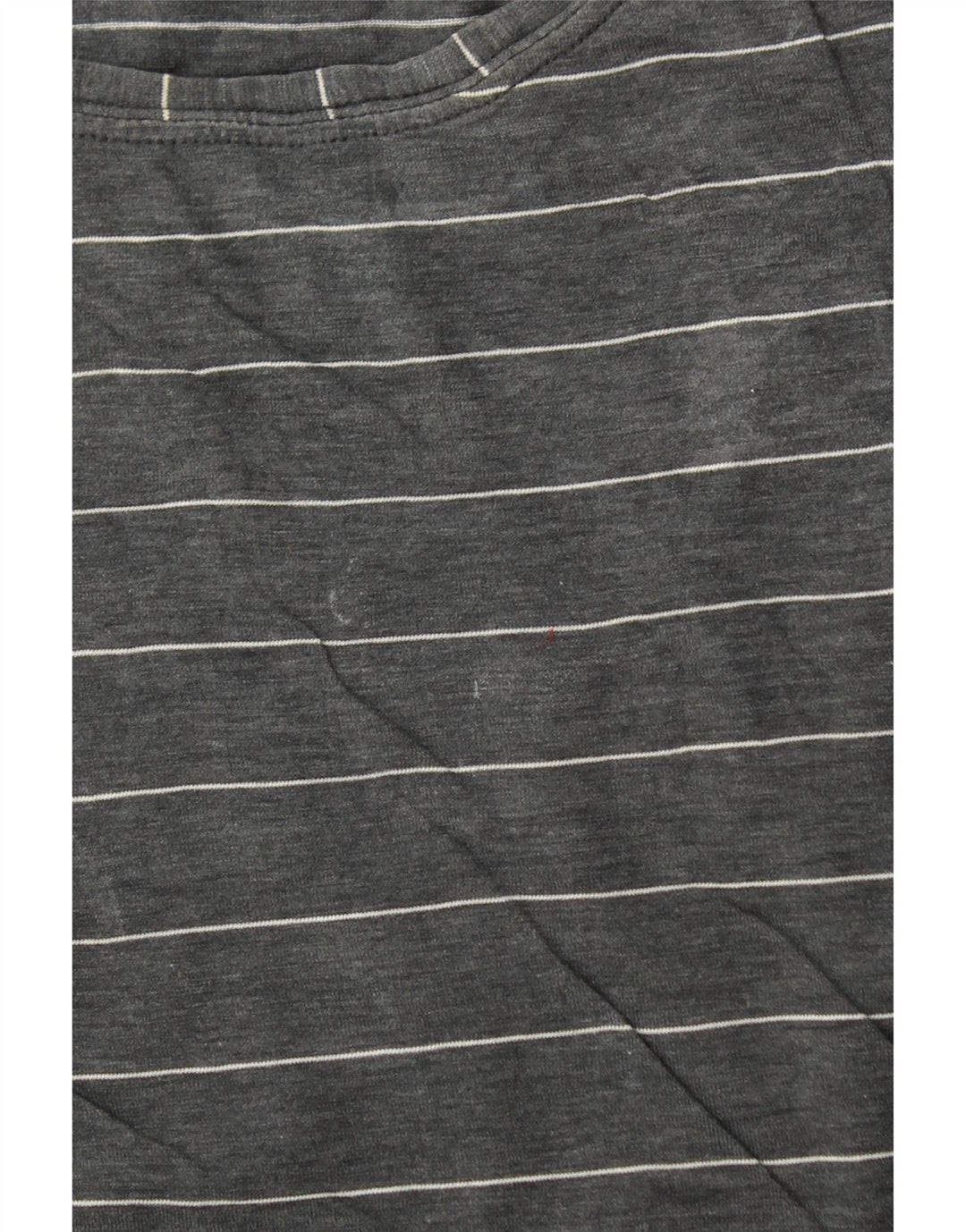 Maglietta da donna LULULEMON Top UK 10 piccola a righe grigie