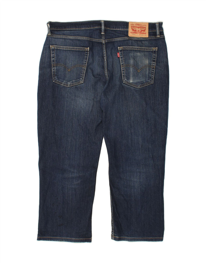 LEVI'S Mens 514 Cropped Jeans W36 L24 Navy Blue Vintage Levi's and Second-Hand Levi's from Messina Hembry 
