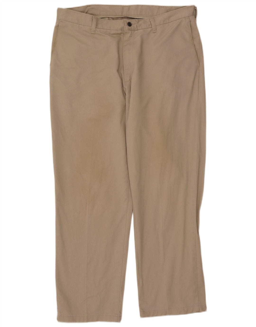 Pantaloni chino dritti da uomo LEE W38 L30 in cotone beige