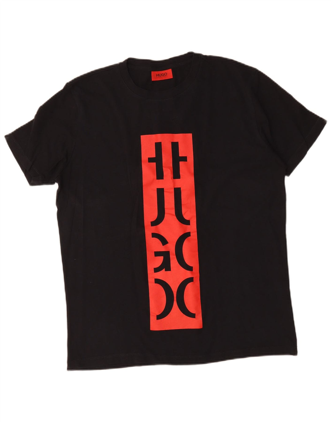 T-shirt grafica da uomo Hugo Boss Top Large Black Colourblock