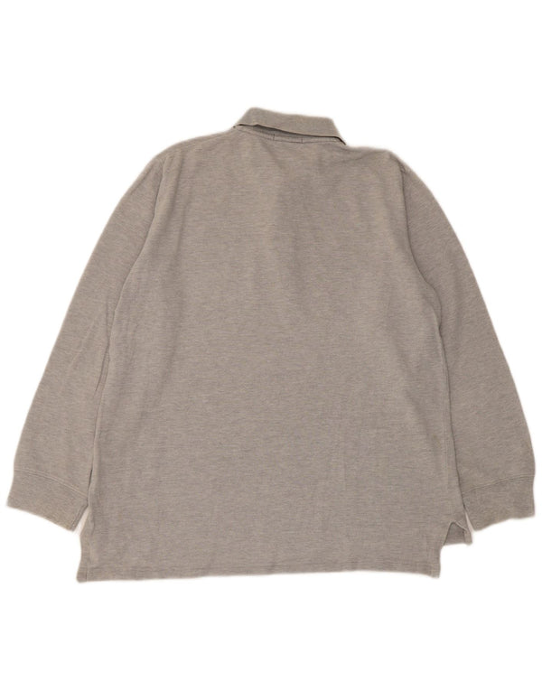 Polo Ralph Lauren Camicia a maniche lunghe da bambino 13-14 anni Large in cotone grigio