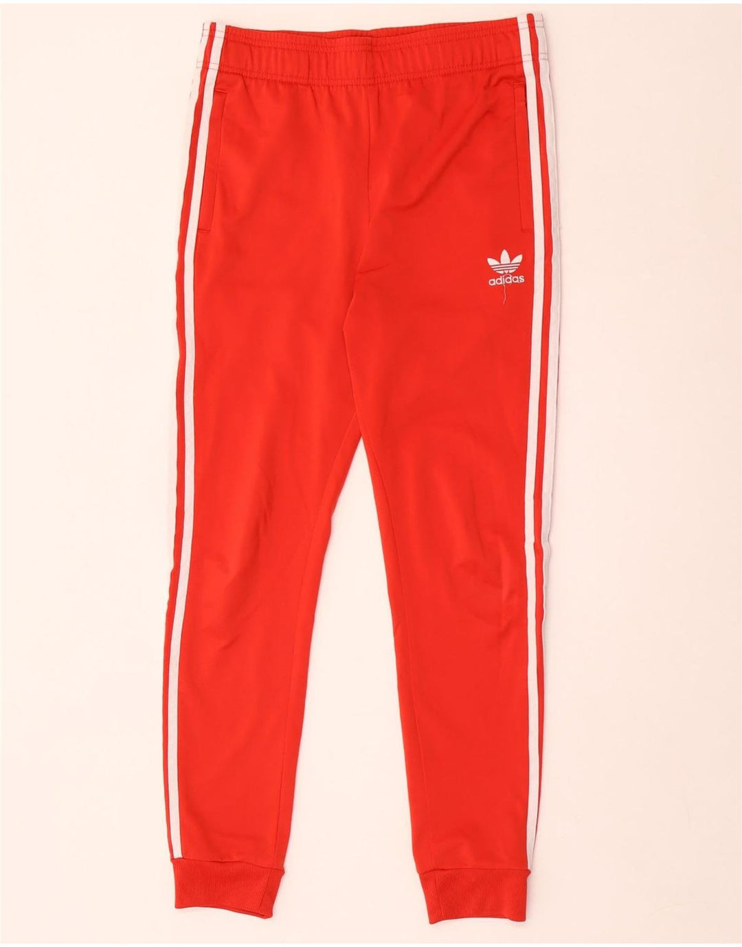 Pantaloni della tuta da ragazzo Adidas Joggers 13-14 anni Poliestere rosso