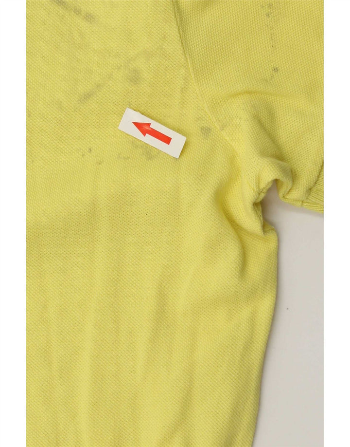 Polo Diadora Uomo Large in Cotone Giallo