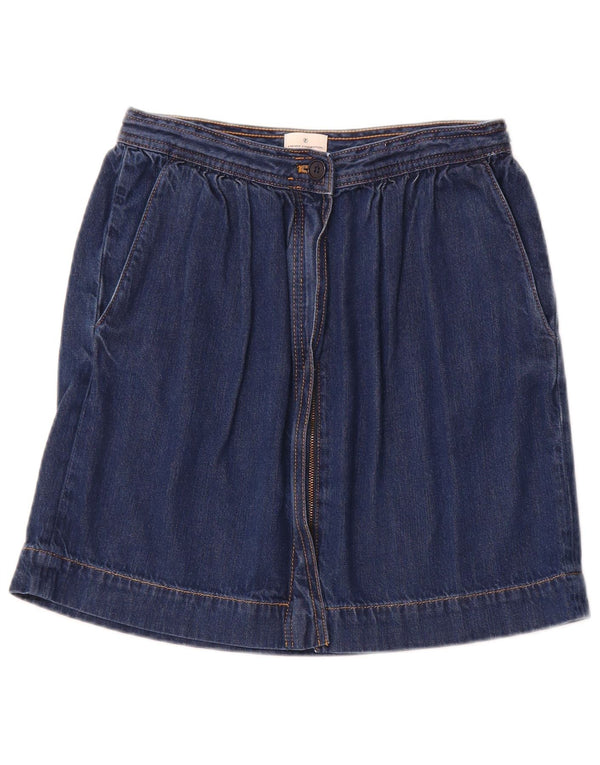 Gonna di jeans da donna FRENCH CONNECTION UK 10 piccola W26 blu