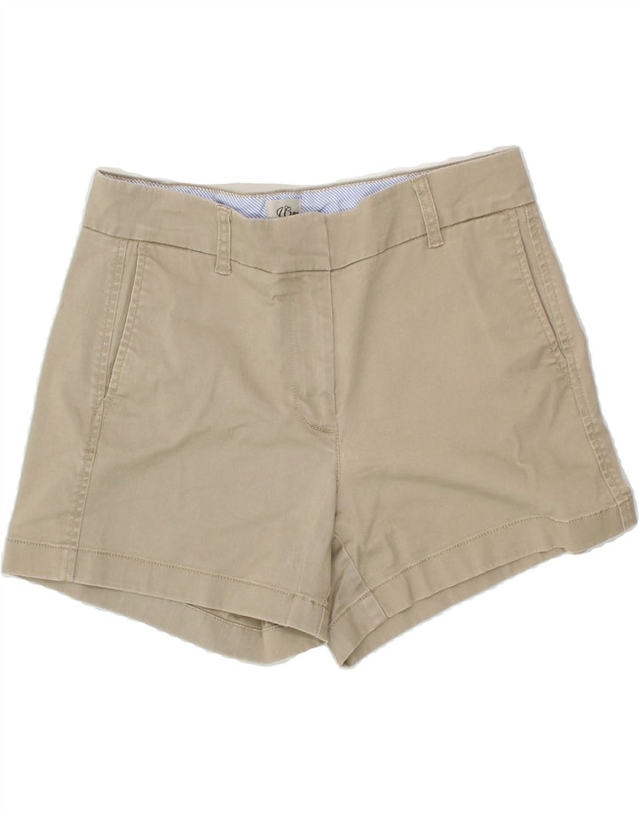 J. CREW Womens Chino Shorts US 4 Small W30  Beige Cotton Vintage J. Crew and Second-Hand J. Crew from Messina Hembry 