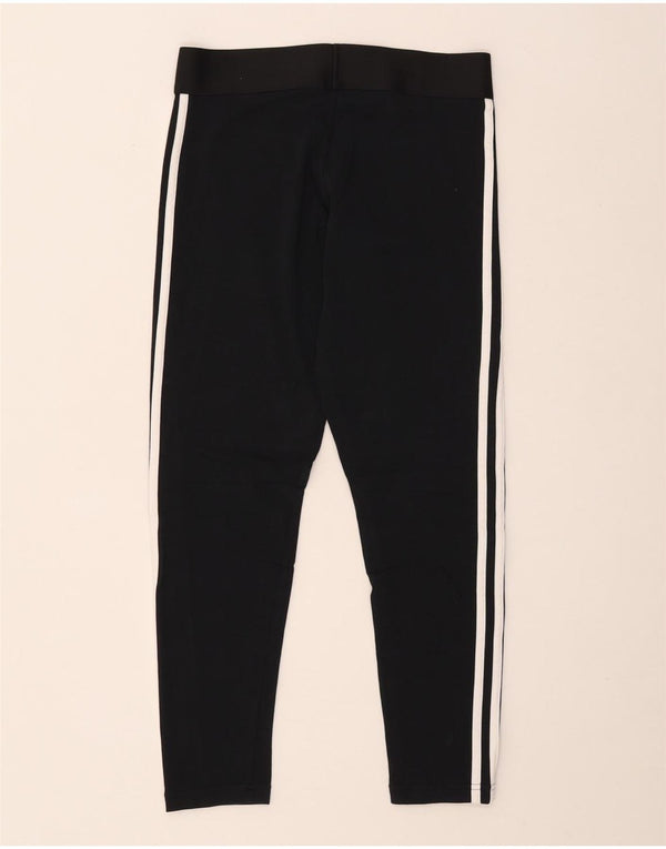 Leggings Adidas Donna UK 12/14 Medio Nero