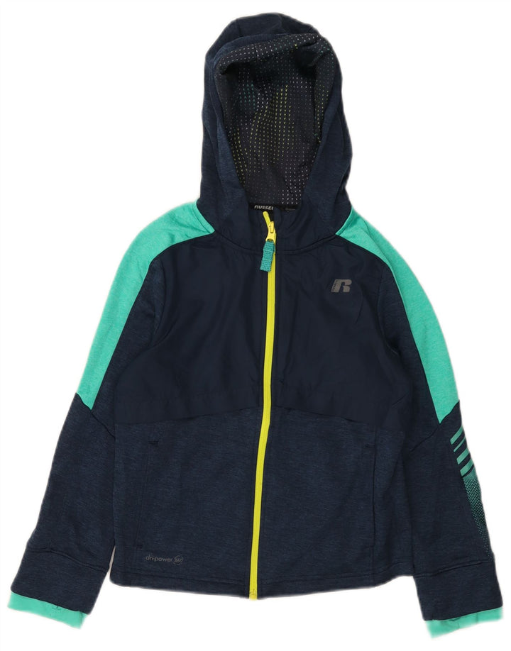 Giacca da tuta da ragazzo RUSSELL ATHLETIC 7-8 anni medio blu navy