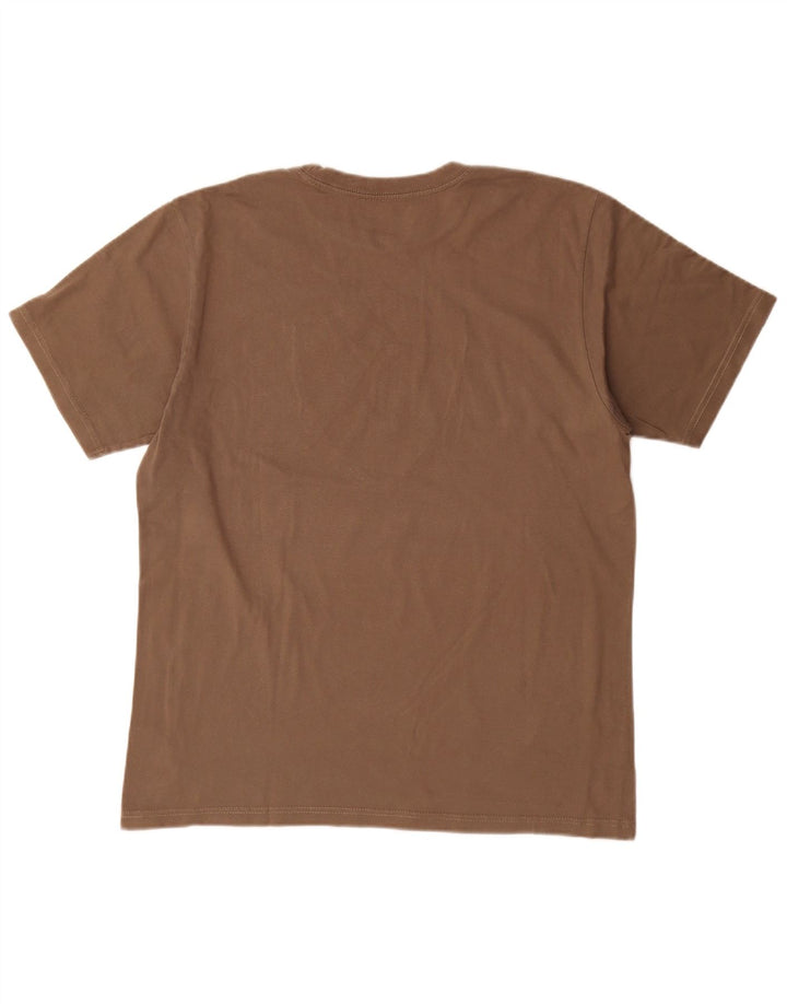 T-shirt grafica da uomo Nautica Top in cotone marrone medio