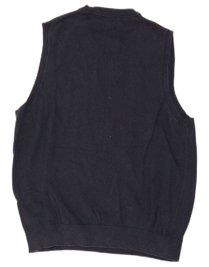 Canotta da uomo Marks & Spencer media cotone blu navy
