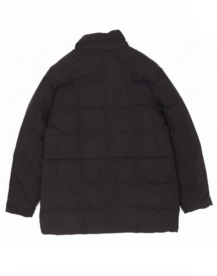 Cappotto imbottito oversize da donna Sergio Tacchini UK 18 XL poliestere nero