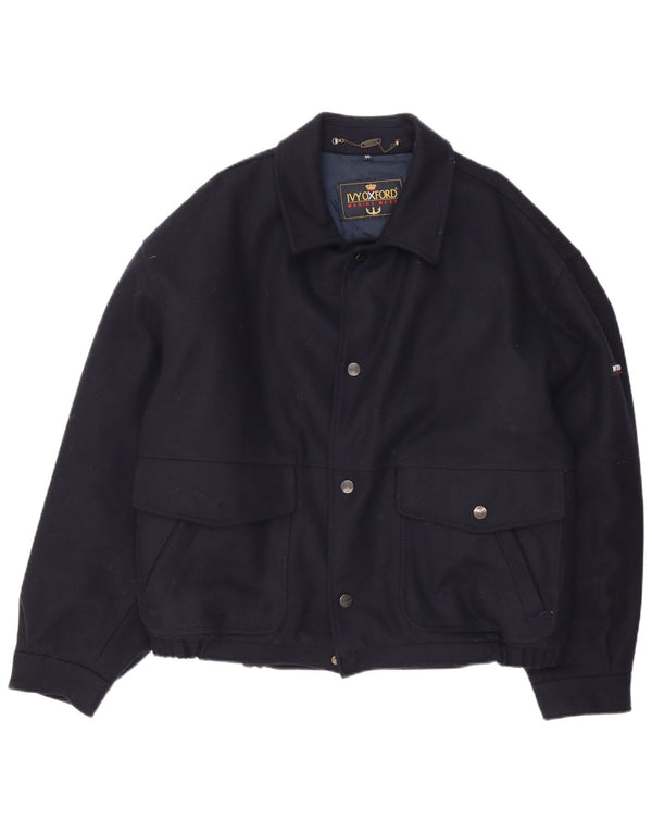 Giacca a vento bomber da uomo Ivy Oxford IT 56 3XL Blu Navy