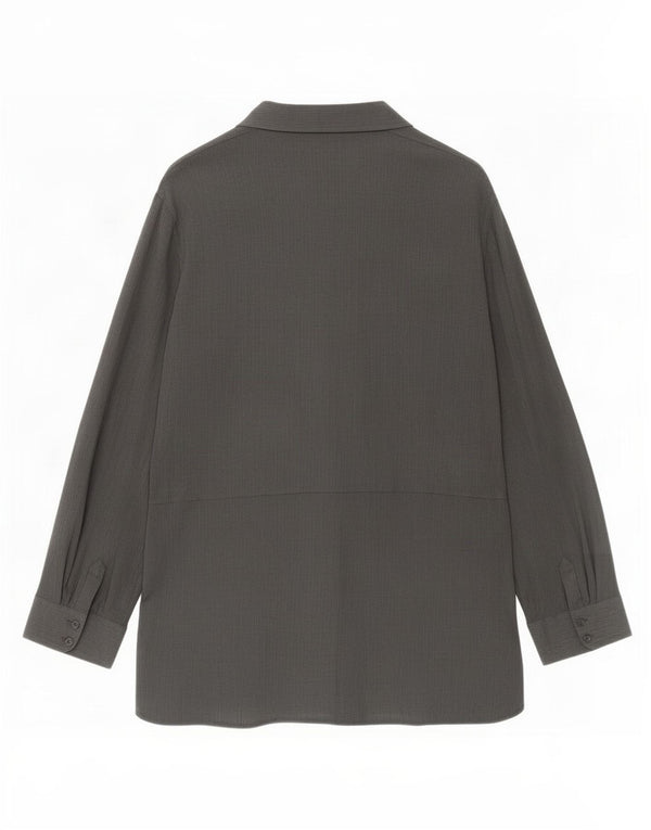 Camicia da donna Whistles UK 12 Cupro grigio medio