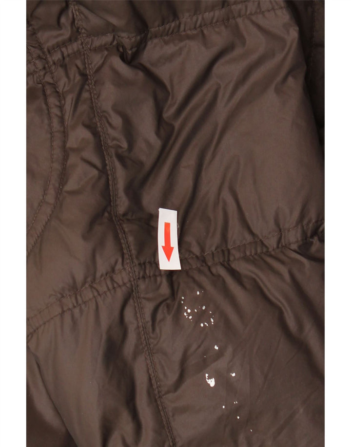 Giubbotto imbottito con cappuccio Brema Uomo IT 52 XL Nylon Marrone