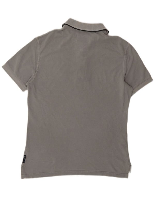 ARMANI JEANS Polo Uomo Cotone Grigio Medio