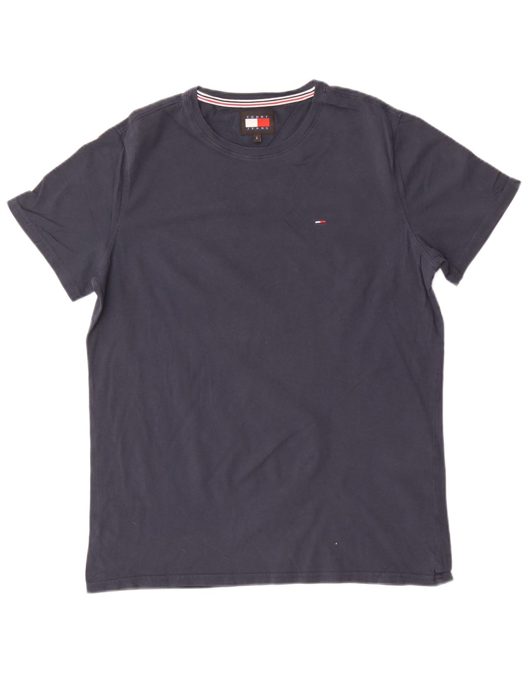 T-shirt da uomo Tommy Hilfiger Top grande blu navy