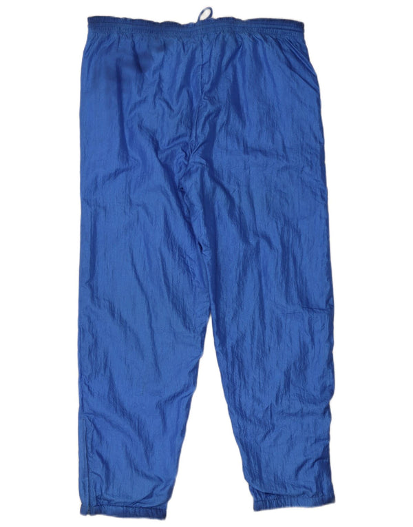 Pantaloni da tuta da uomo Diadora Joggers Large Blu Colourblock in poliammide