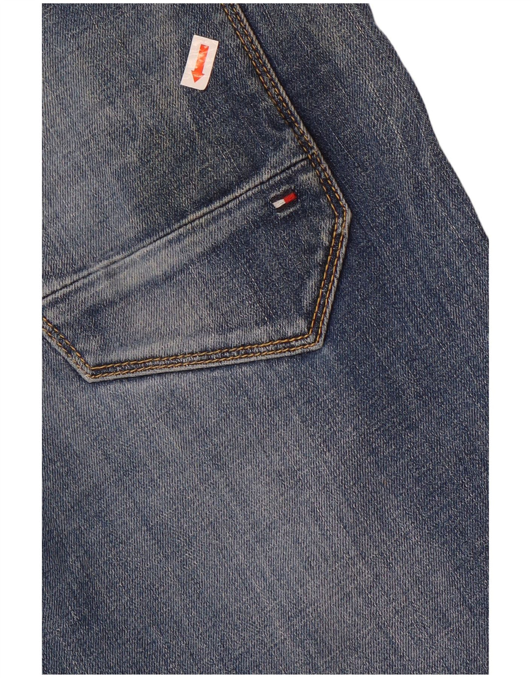 Jeans dritti da uomo Tommy Hilfiger W33 L32 cotone blu
