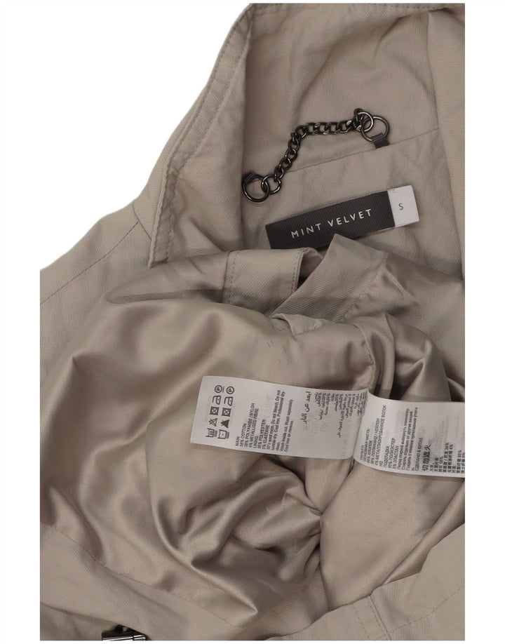 Giacca da donna MINT VELVET UK 10 piccola in cotone grigio