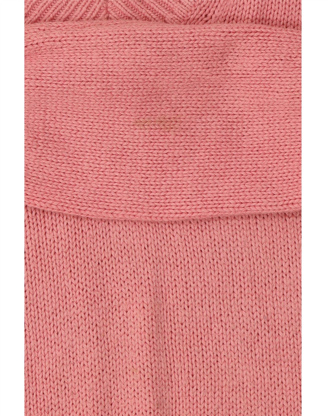 Maglione maglione con scollo a V da donna Marks & Spencer UK 14 Cotone rosa medio