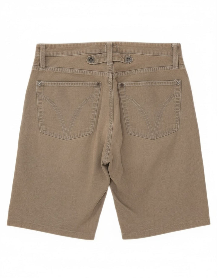 Pantaloncini di jeans da uomo Dolce & Gabbana W32 cotone grigio medio