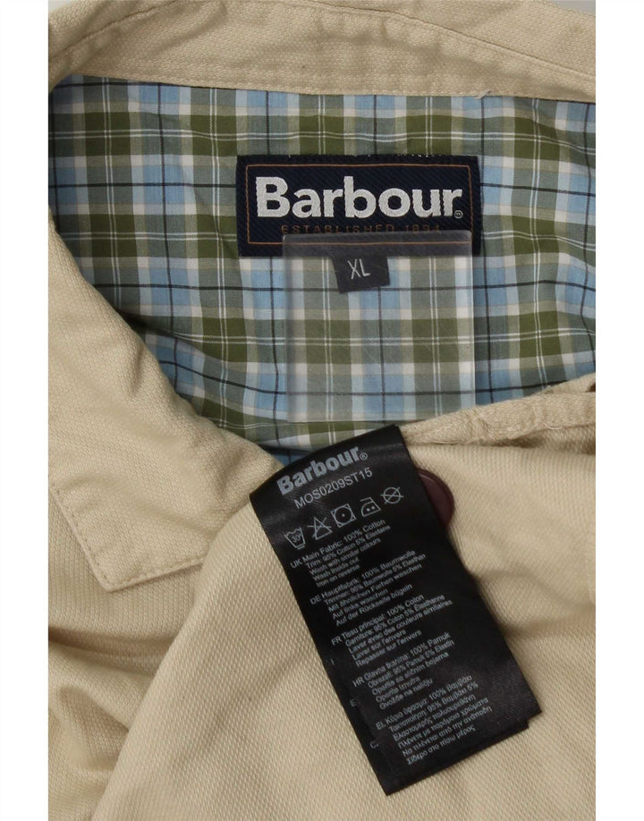 Giacca da uomo Barbour Utility UK 42 XL Cotone beige