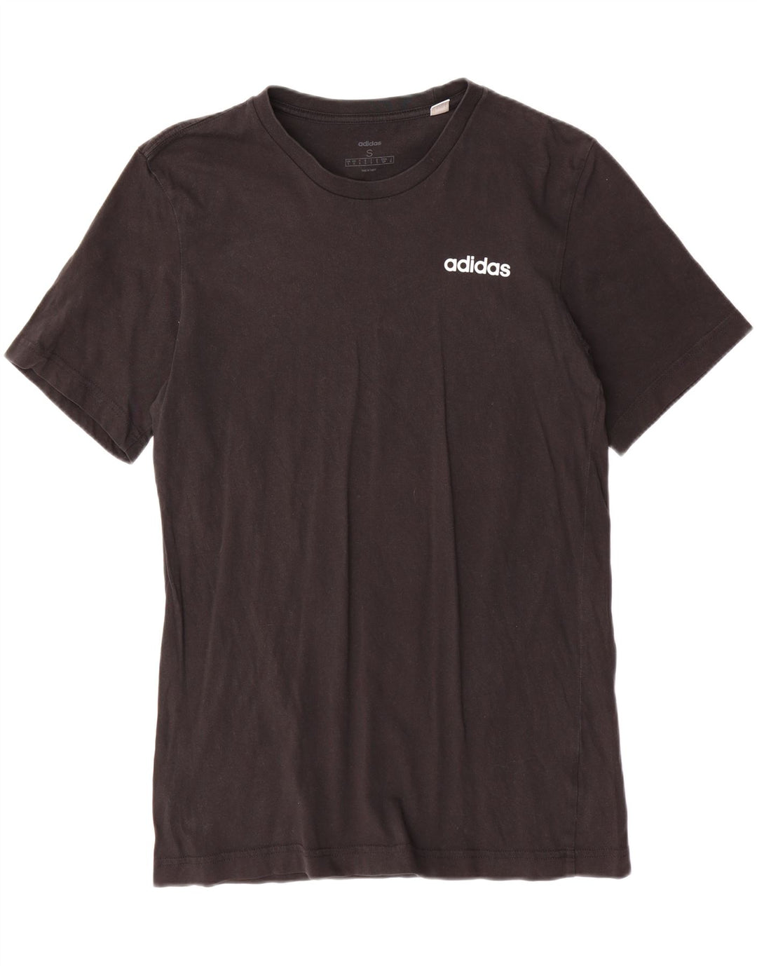 ADIDAS Mens T-Shirt Top Small Black