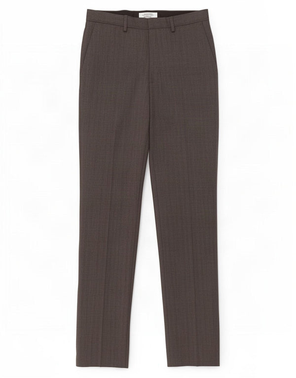 Marks & Spencer Mens Autograph Slim Suit Trousers W32 L33 Grey Wool