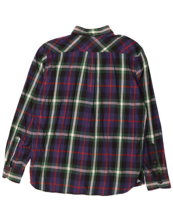 LEVI'S Camicia da uomo in flanella vestibilità standard, cotone a quadri multicolore grande