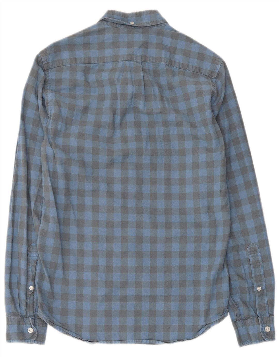Camicia slim in flanella da uomo J. Crew XS in cotone a quadretti blu