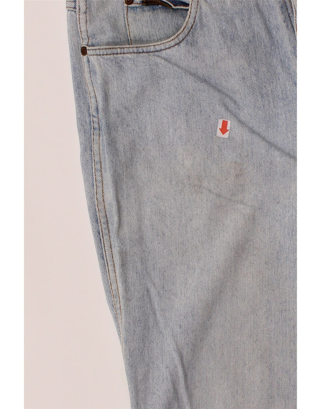 WRANGLER Mens Straight Jeans W35 L34 Blue Cotton Vintage Wrangler and Second-Hand Wrangler from Messina Hembry 
