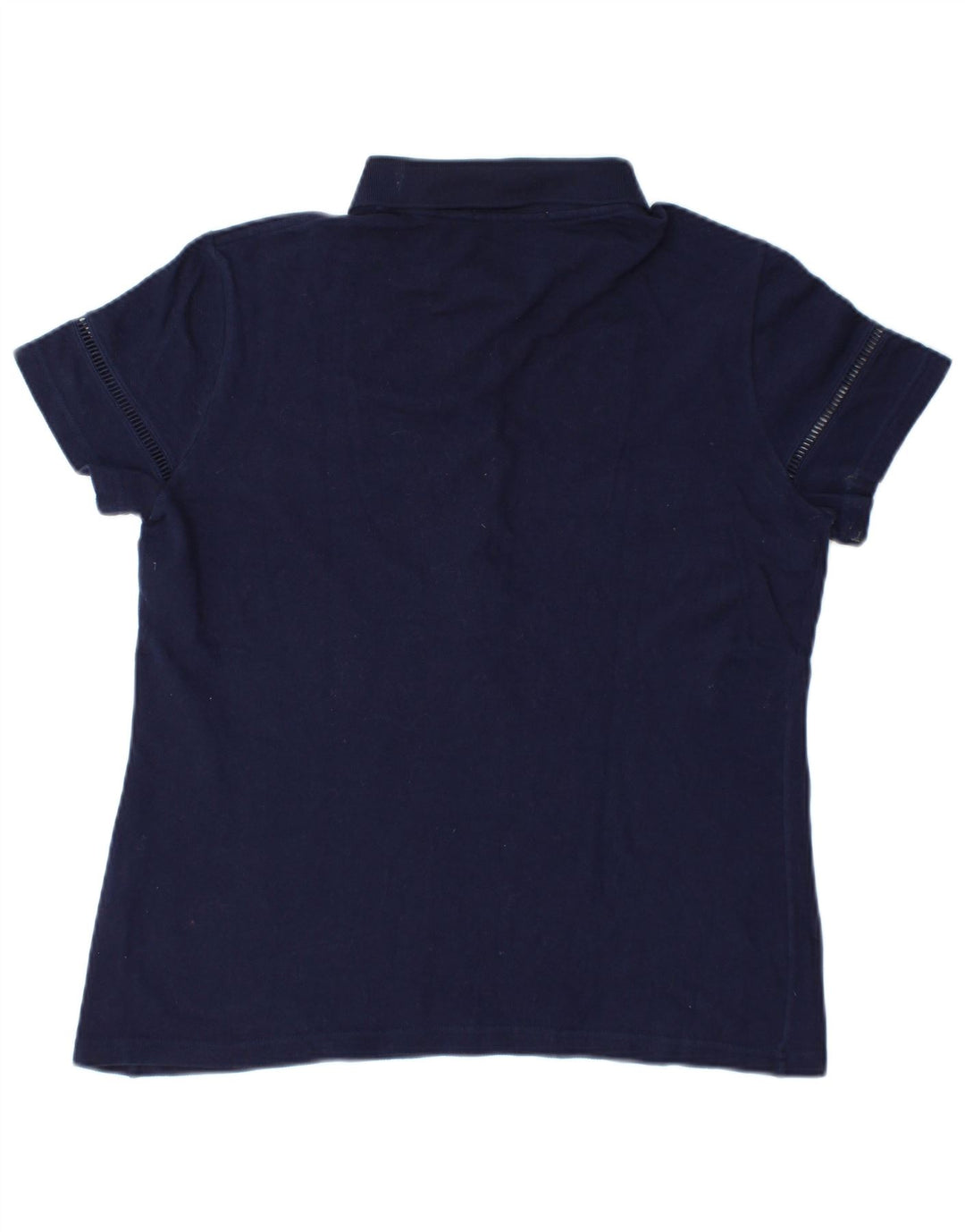 Polo da donna Lacoste taglia 46 XL in cotone blu navy