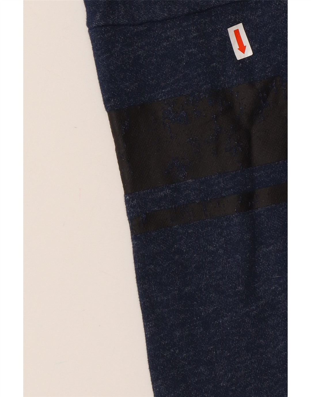 PUMA Felpa con cappuccio oversize da donna UK 12 Medium Navy Blue Flecked