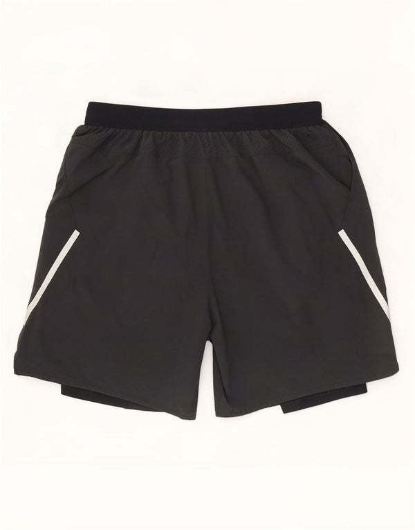 Nike Mens Dri Fit Sport Shorts Large Grey Colourblock Polyester