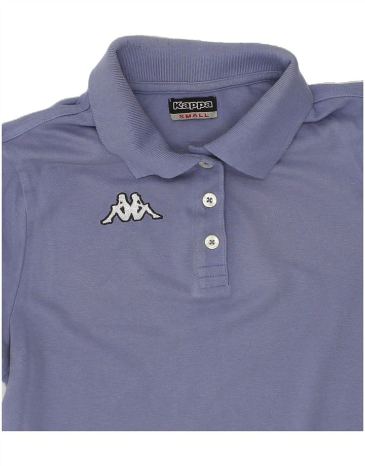 KAPPA Womens Polo Shirt UK 10 Small Blue Cotton Vintage Kappa and Second-Hand Kappa from Messina Hembry 