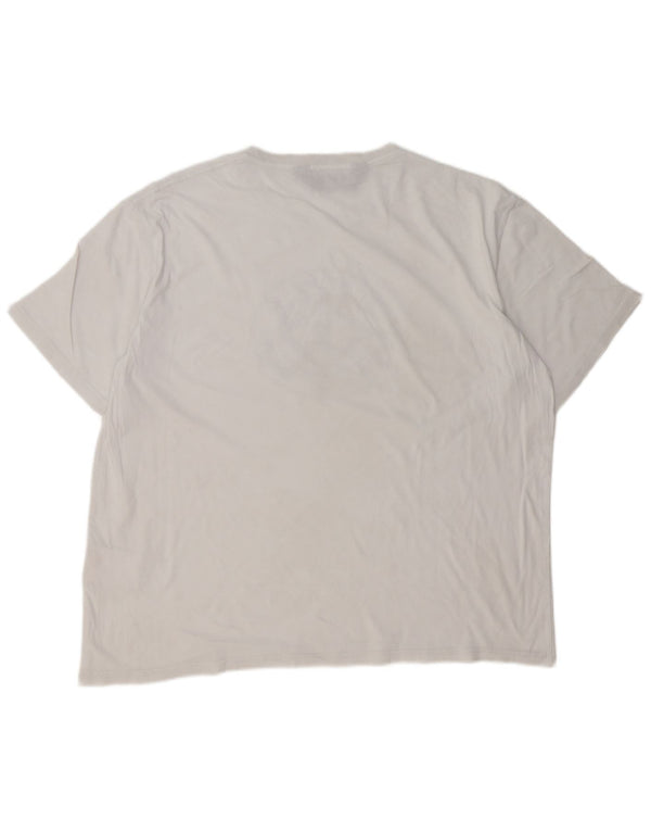 T-shirt grafica da uomo Just Cavalli Top 2XL cotone bianco