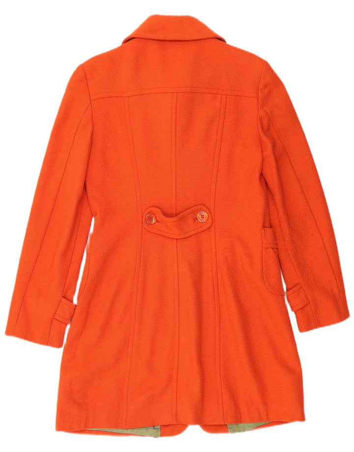Soprabito Donna SISLEY IT 42 Arancio Medio Lana