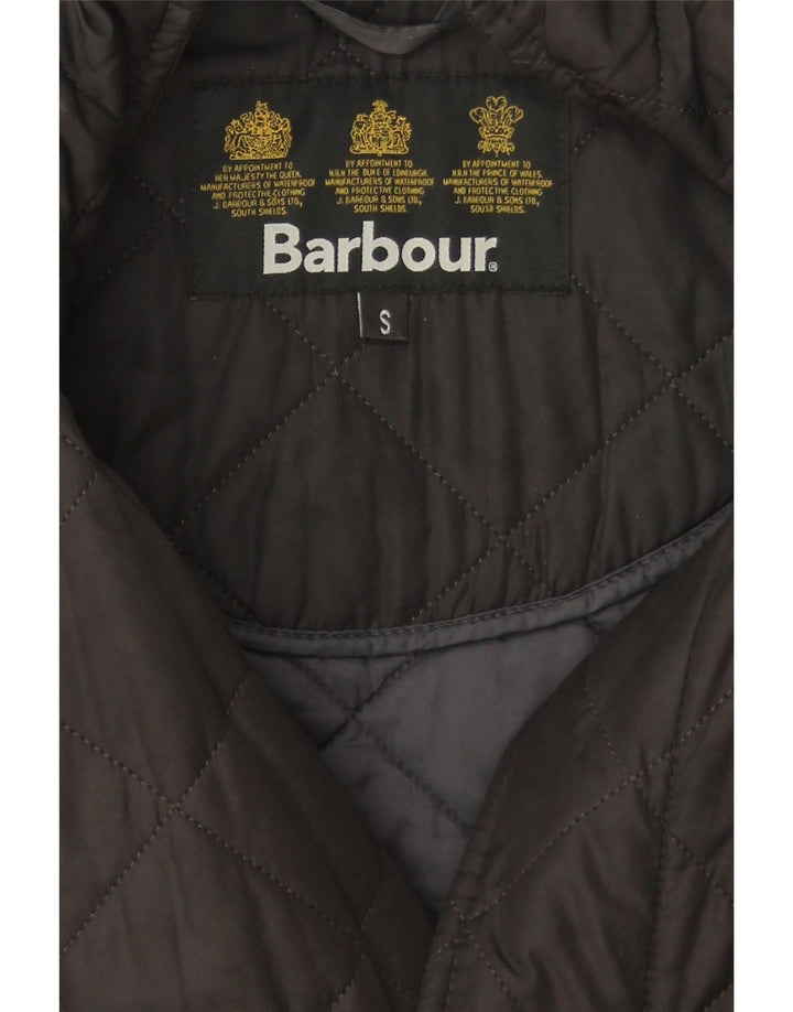 Giacca trapuntata da uomo Barbour UK 36 piccola nera