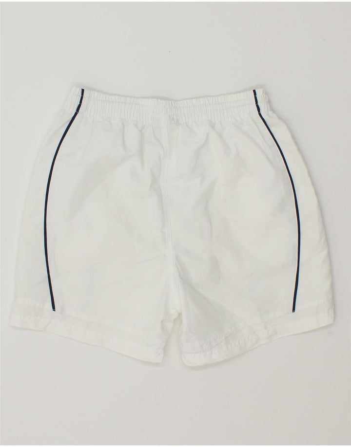 DIADORA Mens Sport Shorts 2XS  White Polyester Vintage Diadora and Second-Hand Diadora from Messina Hembry 