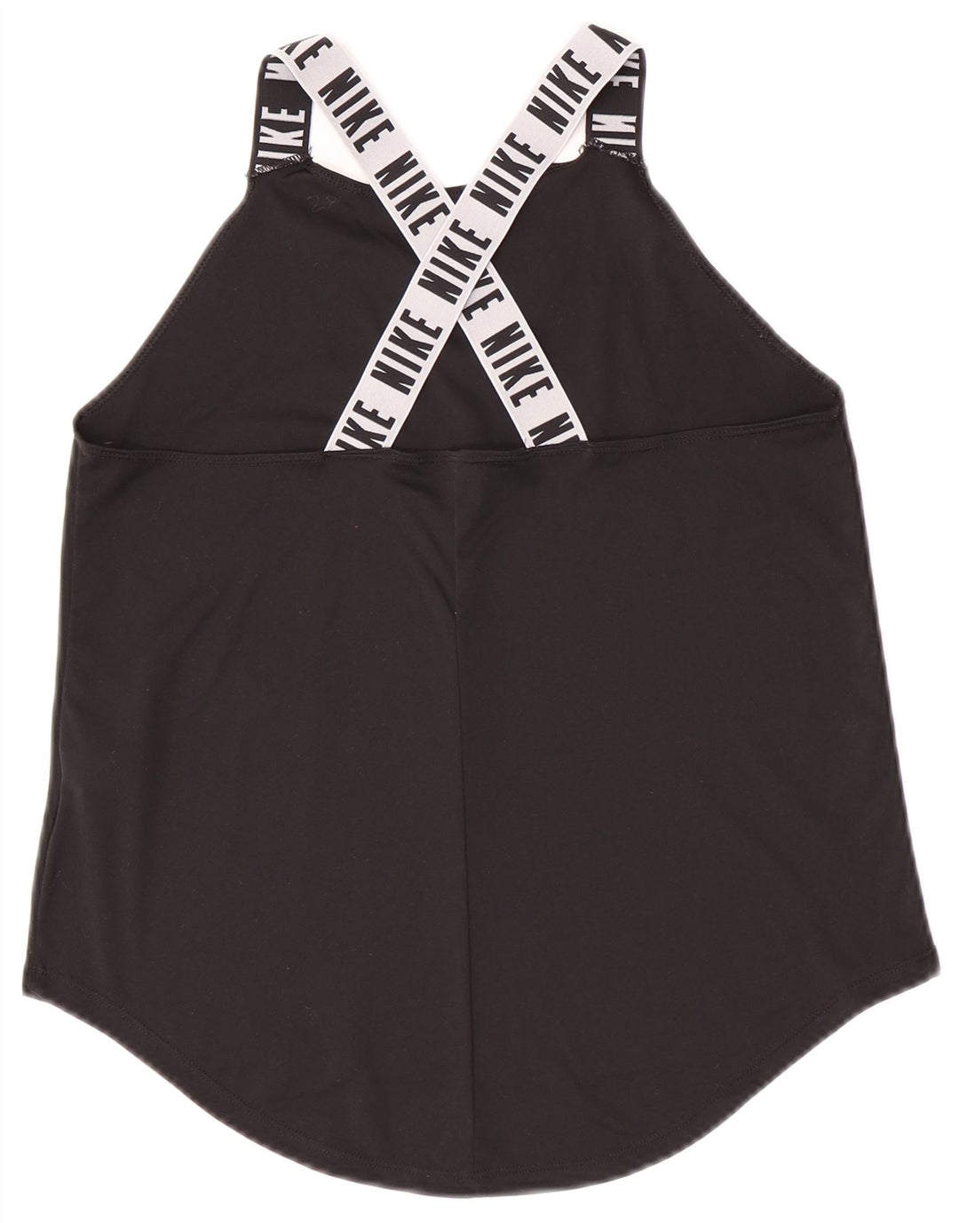 Canotta grafica Nike Dri Fit per ragazze 13-14 anni XL poliestere nero