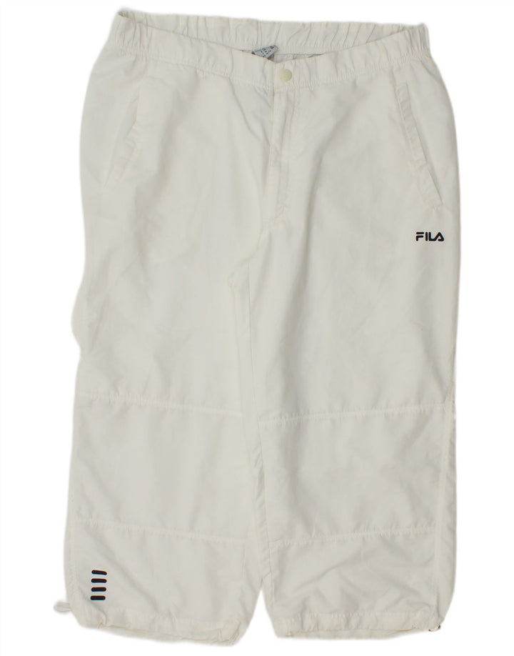 Pantaloni da tuta Fila Uomo Capri IT 56 XL Poliestere bianco