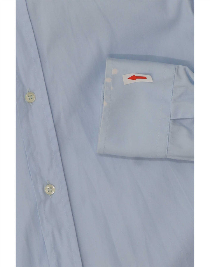 Camicia da uomo Dolce & Gabbana taglia 39 15 1/2 cotone blu medio