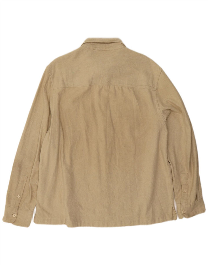 Camicia Zara Uomo XL Beige