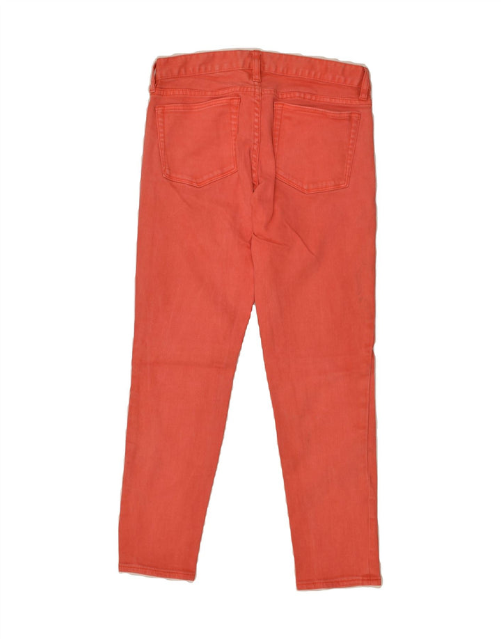 J. CREW Womens Toothpick Slim Jeans W25 L25 Red Cotton | Vintage J. Crew | Thrift | Second-Hand J. Crew | Used Clothing | Messina Hembry 