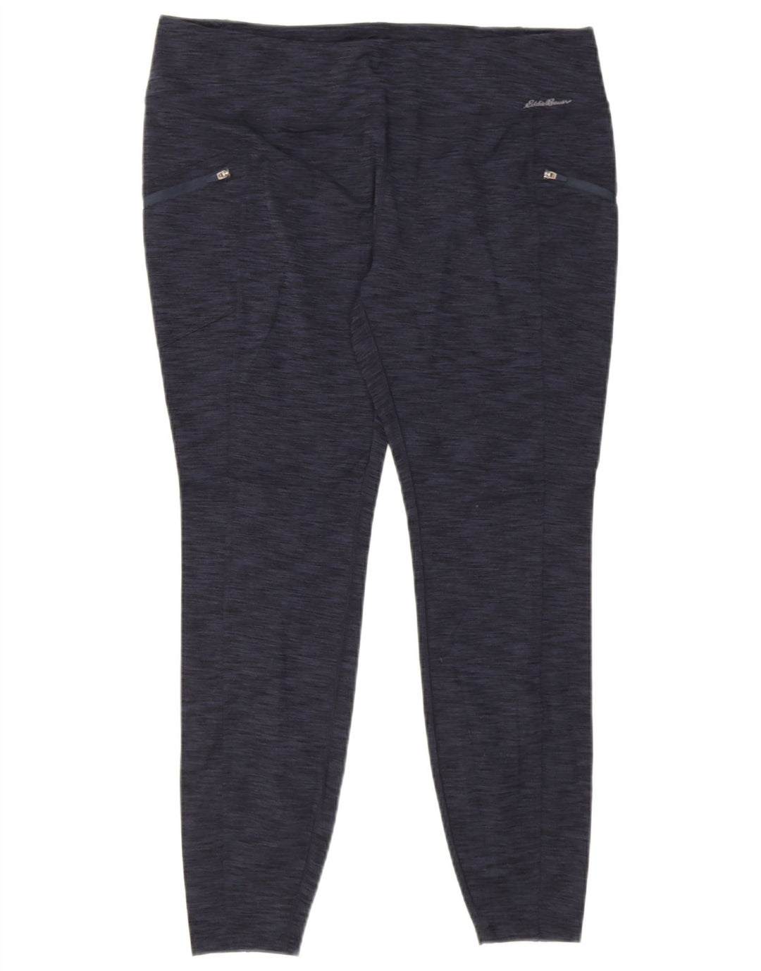 Leggings da donna Eddie Bauer UK 18 XL blu navy screziato