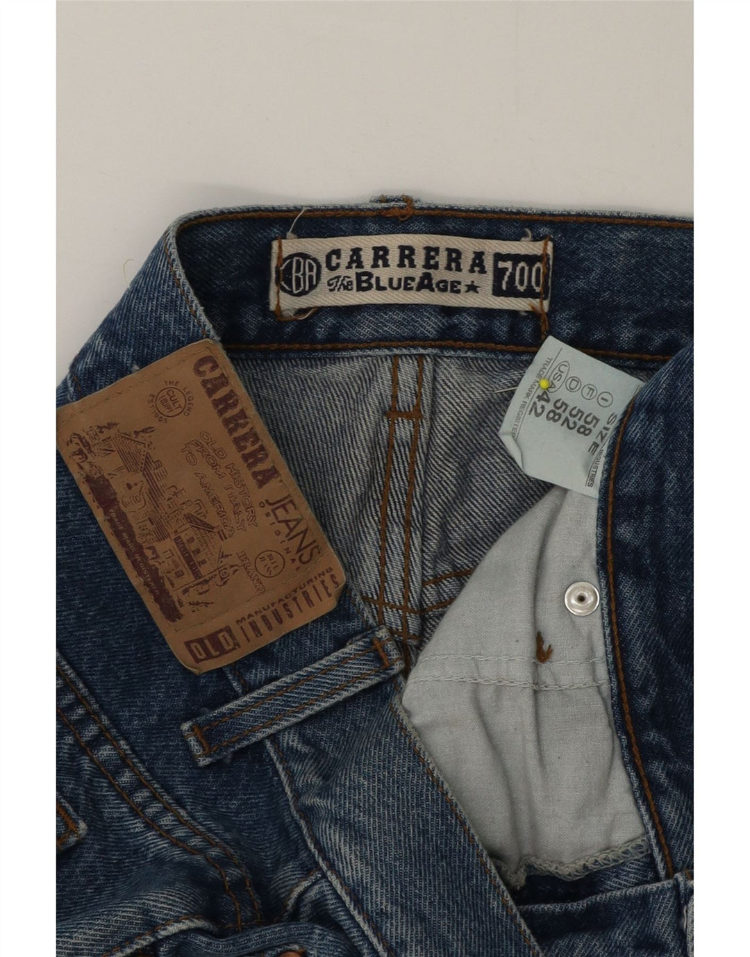 Jeans dritti da uomo Carrera 700 W42 L31 cotone blu
