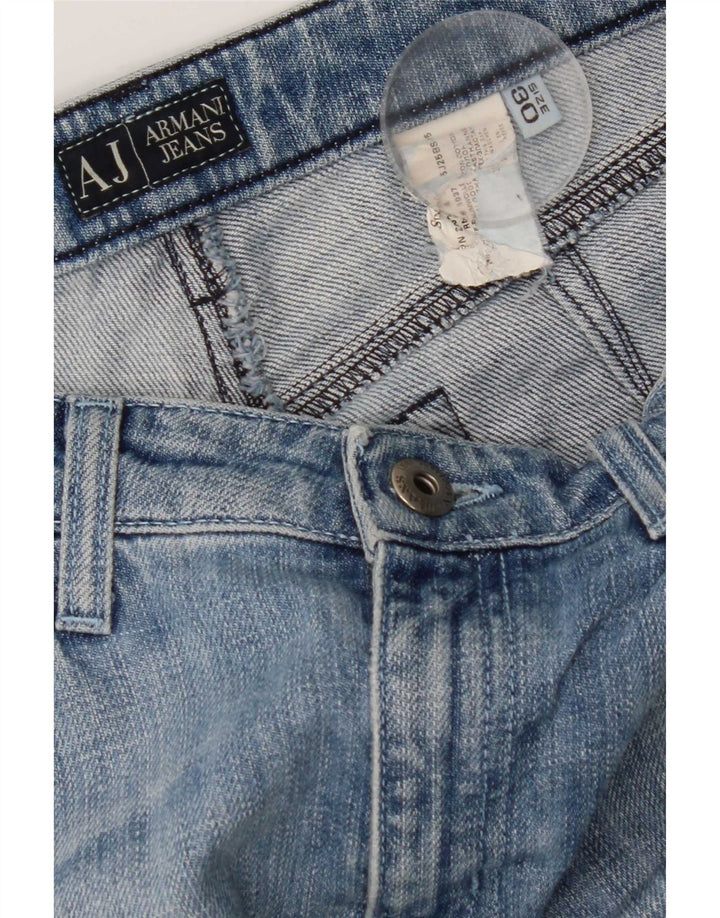 Jeans Bootcut da donna Armani W30 L29 cotone blu