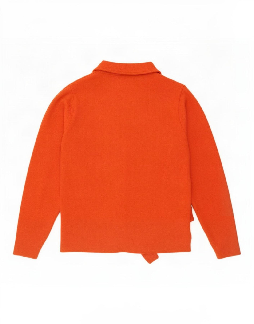 Maglione maglione oversize con collo dolcevita da donna Zara UK 10 piccolo arancione